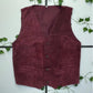 Vintage Lederweste Weste S - MonkeysVintage