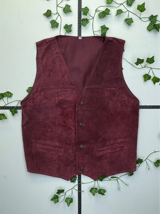 Vintage Lederweste Weste S - MonkeysVintage