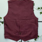 Vintage Lederweste Weste S - MonkeysVintage