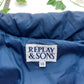 Replay & Sons Vintage Winterjacke Pufferjacke M - MonkeysVintage