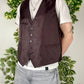 Vintage Anzugsweste Weste XL - MonkeysVintage