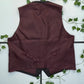 Vintage Anzugsweste Weste XL - MonkeysVintage