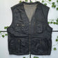 McNeal Vintage Lederweste Jacke L - MonkeysVintage