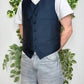 Vintage Anzugsweste Gilets L