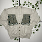 Vintage Strickjacke Cardigan Langarm L - MonkeysVintage