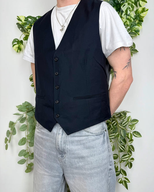Santoria Ramieri Vintage Anzugsweste XL - MonkeysVintage