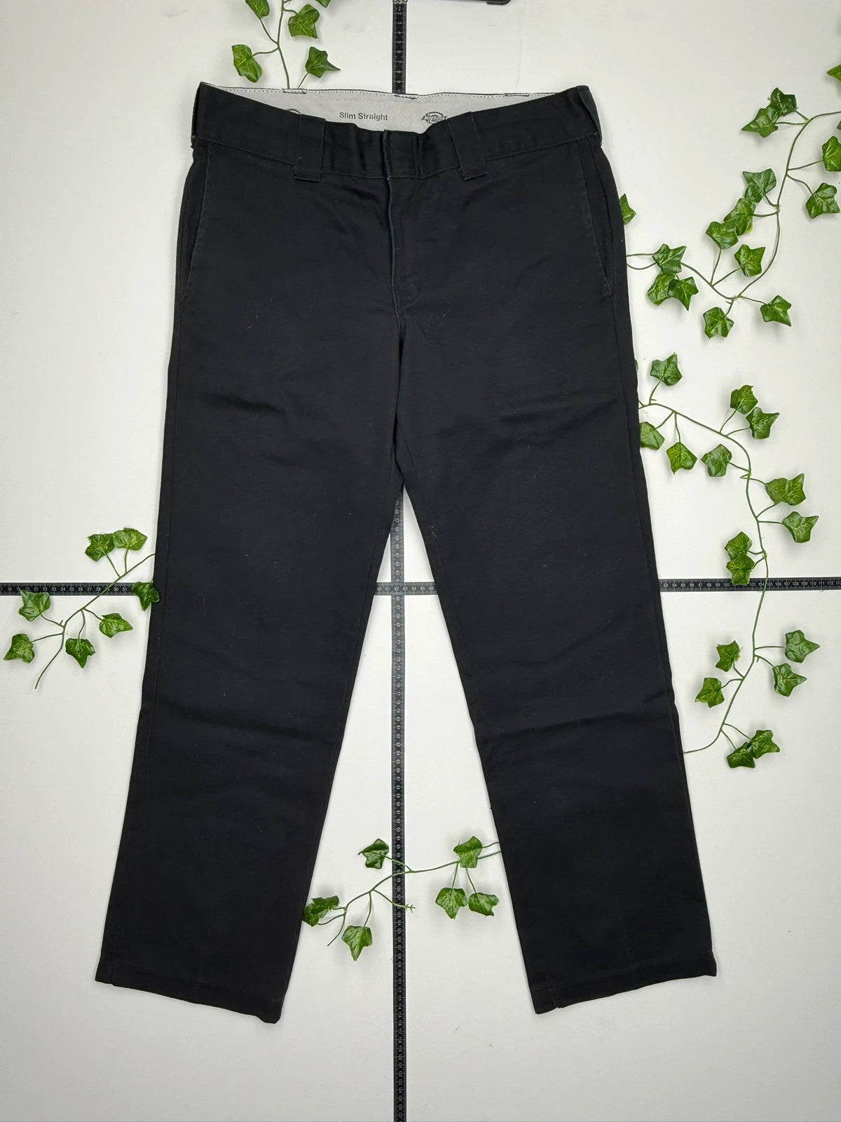 Dickies Baumwolle Hose Workwear Chino L - MonkeysVintage