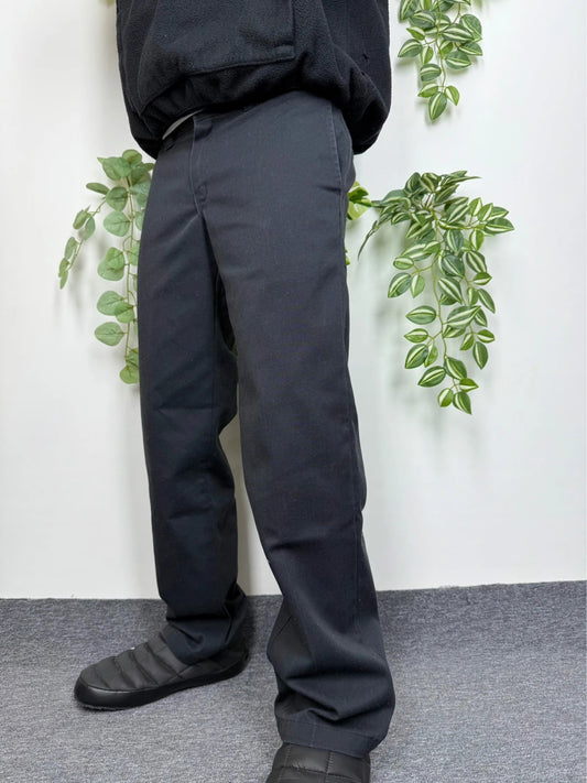 Dickies Baumwolle Hose Workwear Chino L - MonkeysVintage