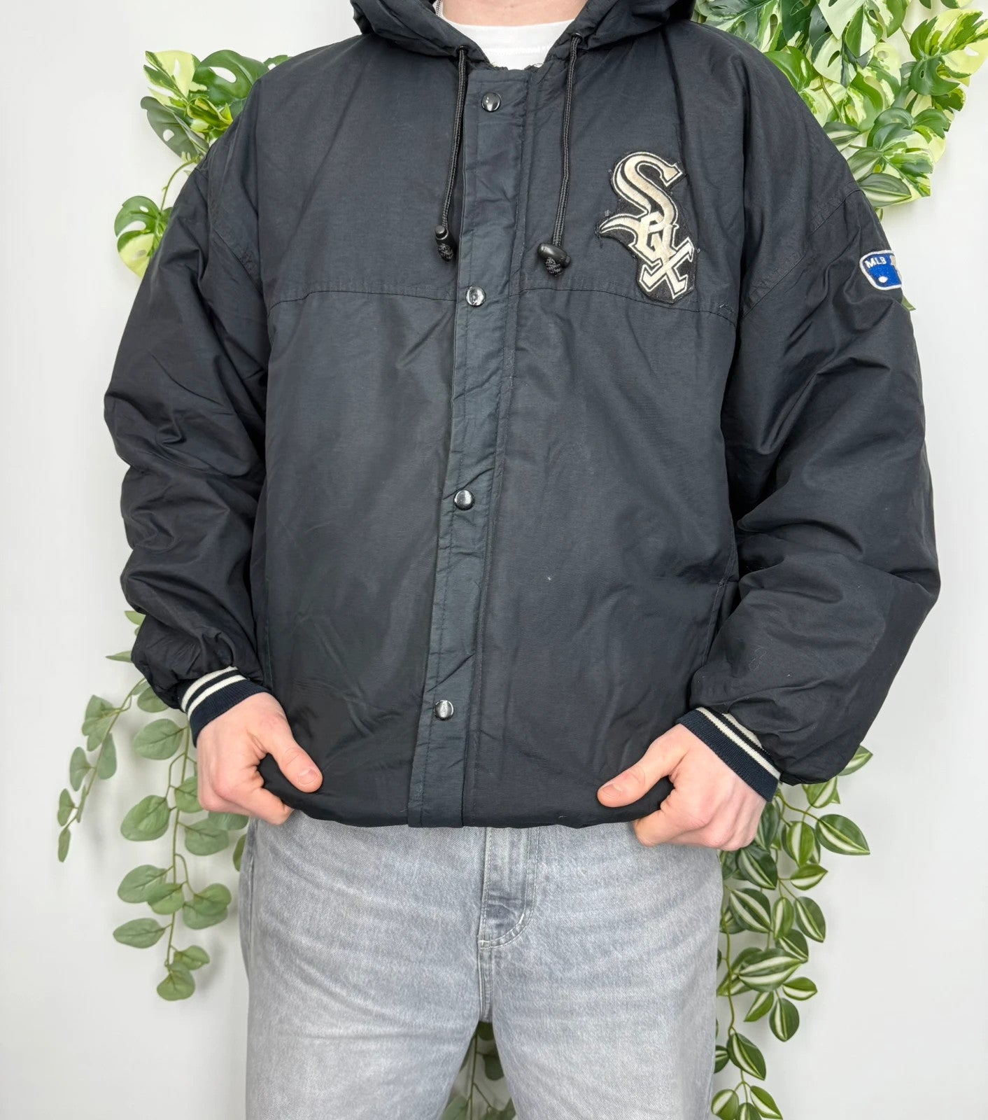 Starter MLB Sox Collegejacke Baseballjacke XL - MonkeysVintage