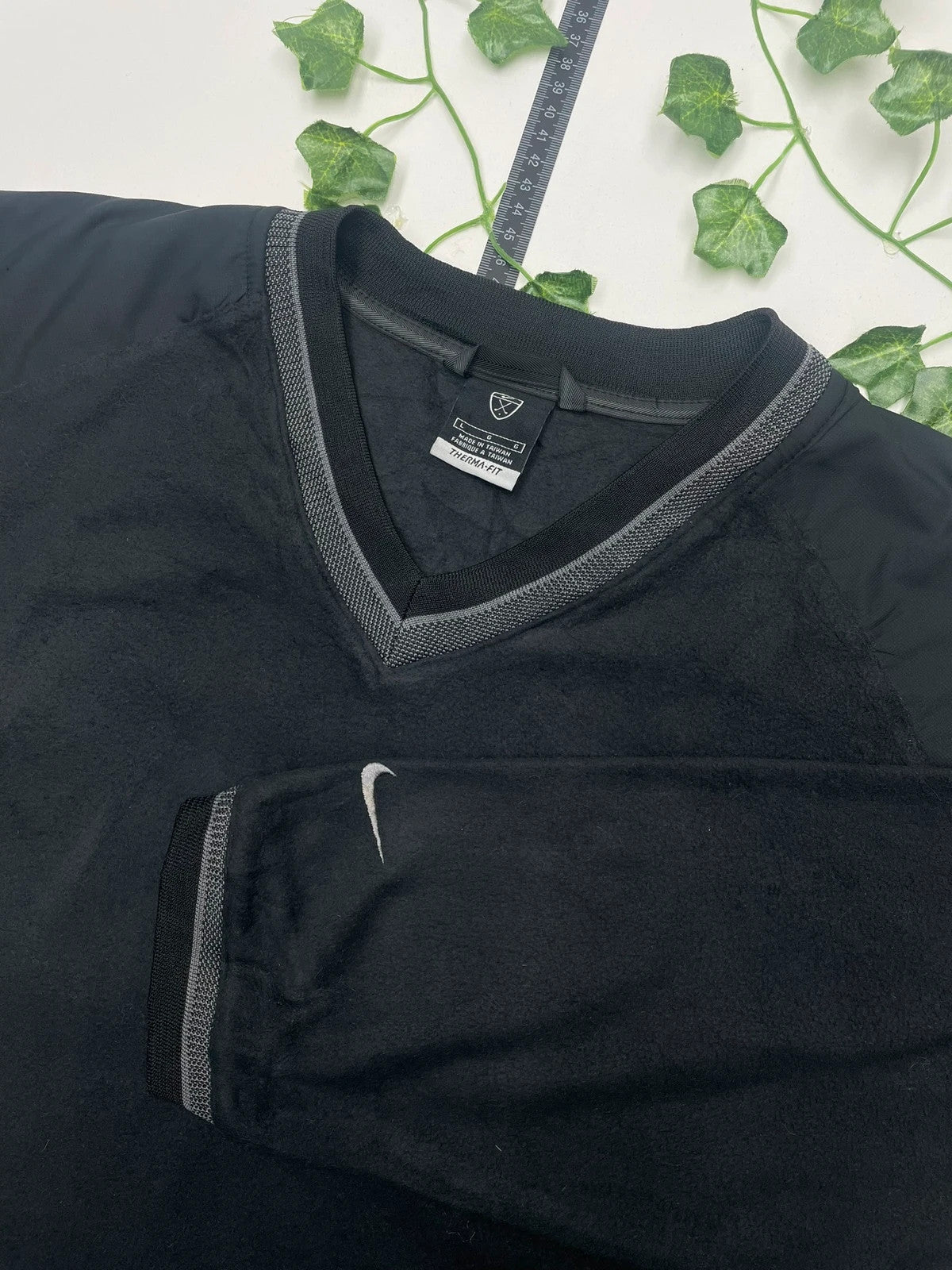 Nike Vintage Therma-Fit Fleece Sweatshirt L - MonkeysVintage