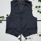 Marino Uomo Vintage Anzugsweste Weste L - MonkeysVintage