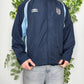 Umbro England Vintage Windbreaker Sportjacke L - MonkeysVintage