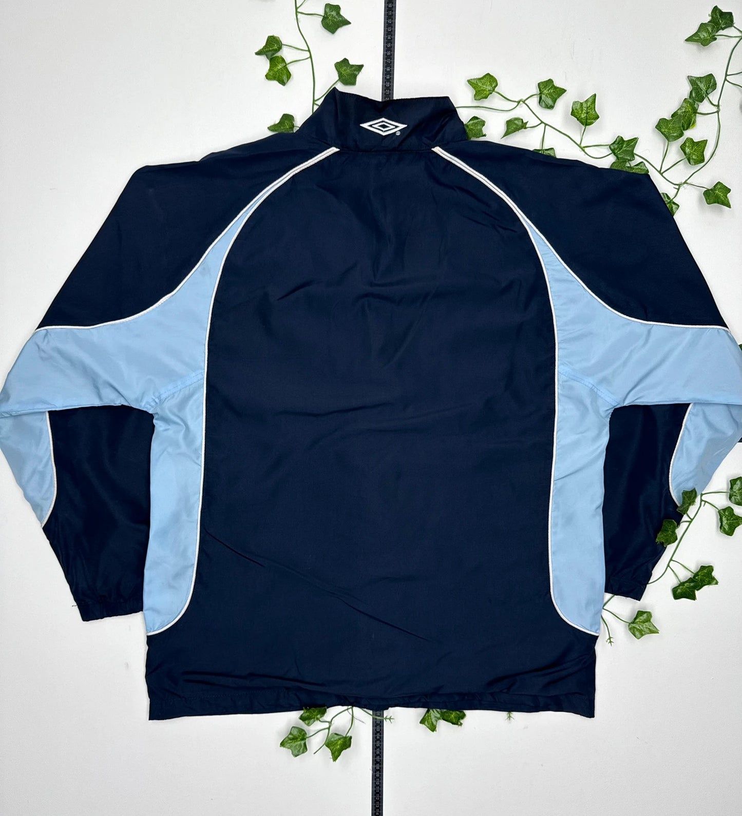 Umbro England Vintage Windbreaker Sportjacke L - MonkeysVintage