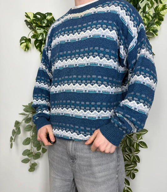 Hampton Bay Vintage Strick Sweatshirt L - MonkeysVintage