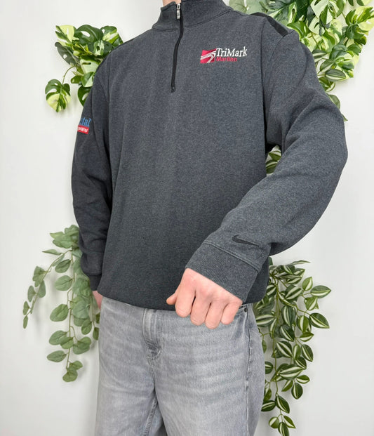 Nike Vintage Zip Sweatshirt L - MonkeysVintage