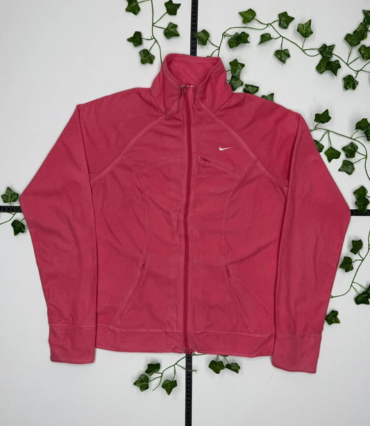 Nike Vintage Fleece Zipper Jacke M - MonkeysVintage