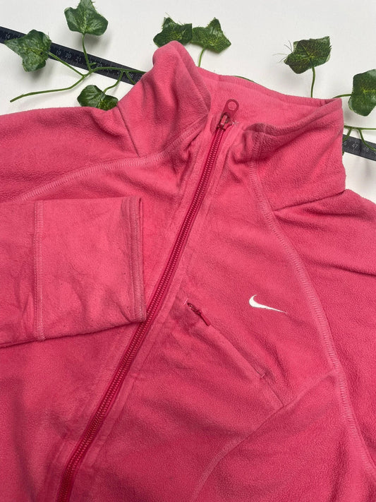 Nike Vintage Fleece Zipper Jacke M - MonkeysVintage