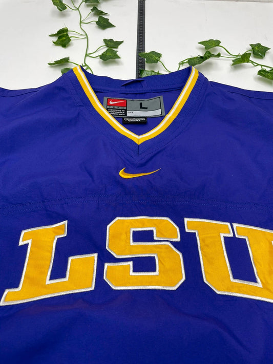 Nike LSU Tigers Team Vintage College Sweater L - MonkeysVintage