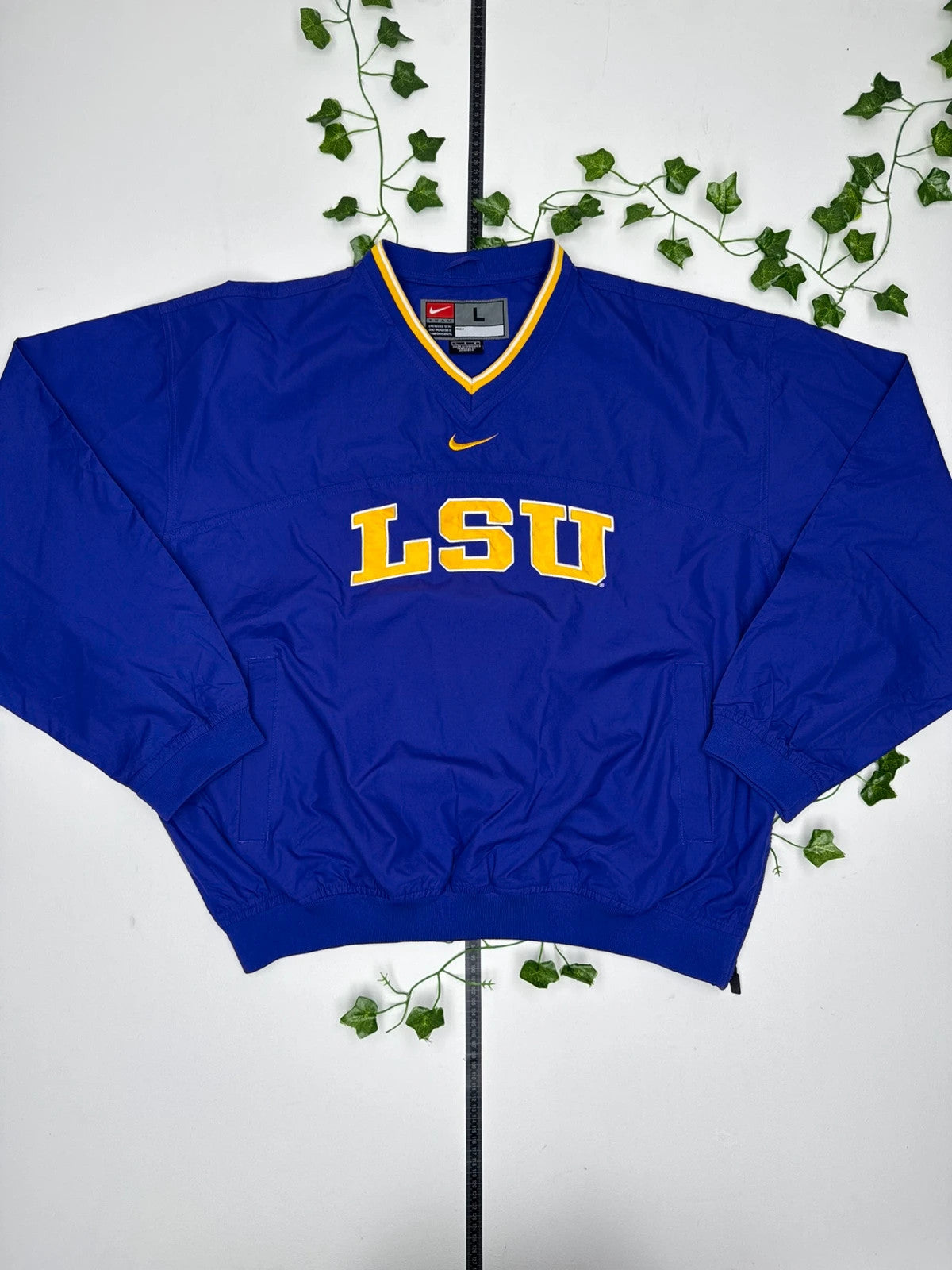Nike LSU Tigers Team Vintage College Sweater L - MonkeysVintage