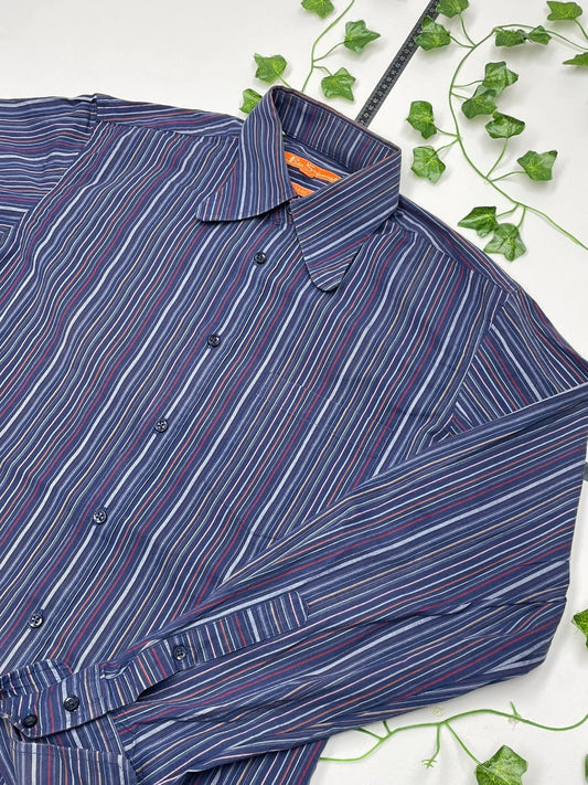 Ben Sherman Vintage 80s Langarm Hemd S - MonkeysVintage