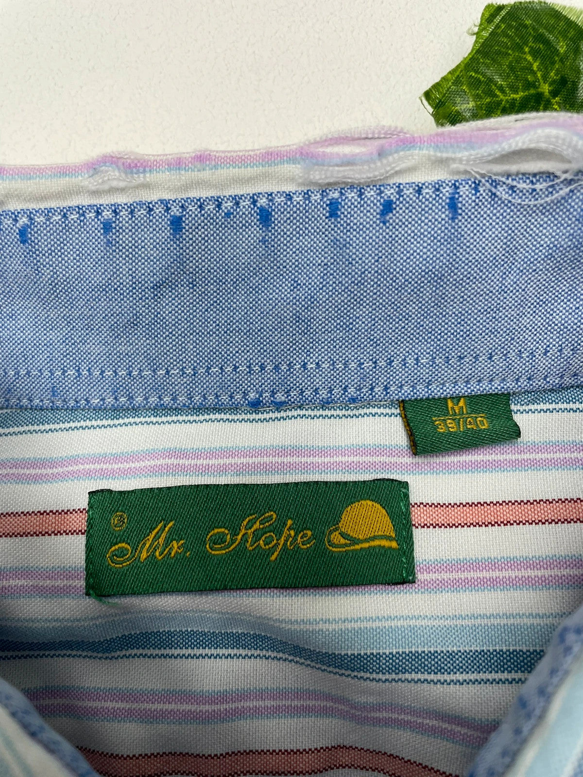 Mr. Hope Vintage Langarm Hemd 90s M - MonkeysVintage