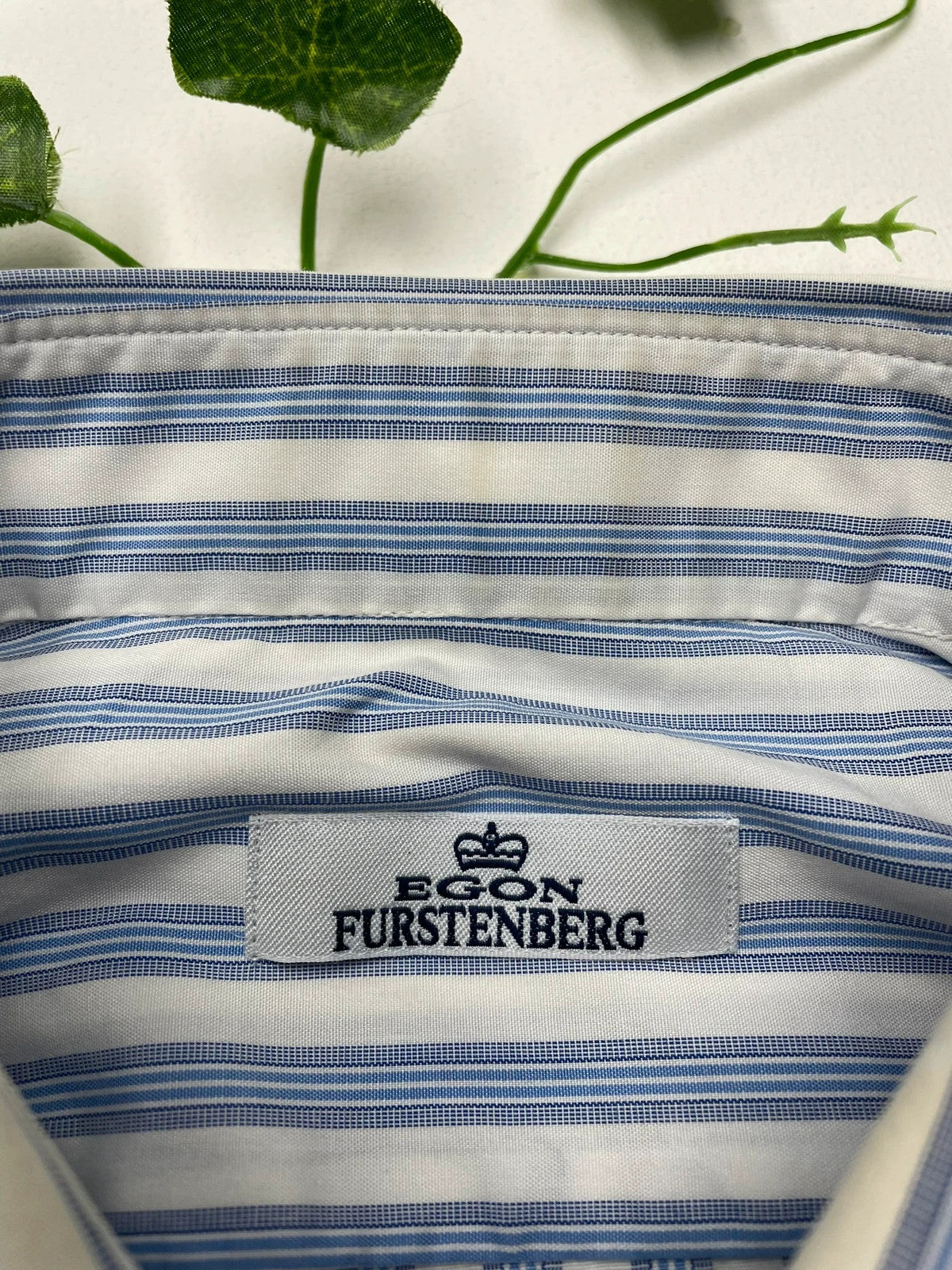 Egon Furstenberg Vintage Langarm Hemd M - MonkeysVintage