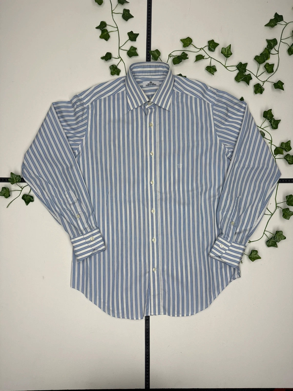 Egon Furstenberg Vintage Langarm Hemd M - MonkeysVintage