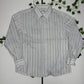 Bassetti Vintage Langarm gestreiftes Hemd L - MonkeysVintage