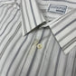 Bassetti Vintage Langarm gestreiftes Hemd L - MonkeysVintage