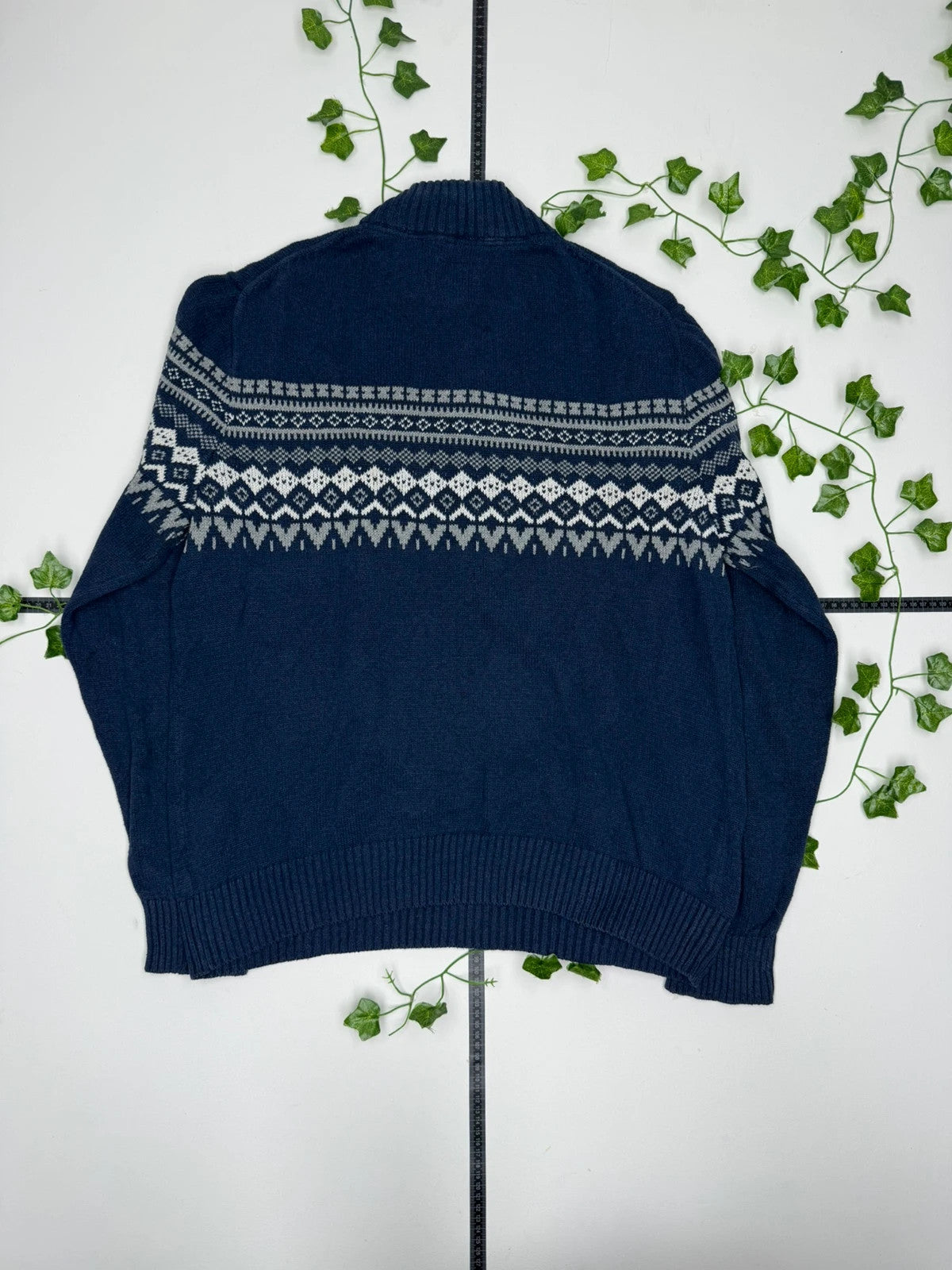 St. John’s Bay Vintage Strick Zip Sweatshirt XL - MonkeysVintage