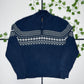 St. John’s Bay Vintage Strick Zip Sweatshirt XL - MonkeysVintage