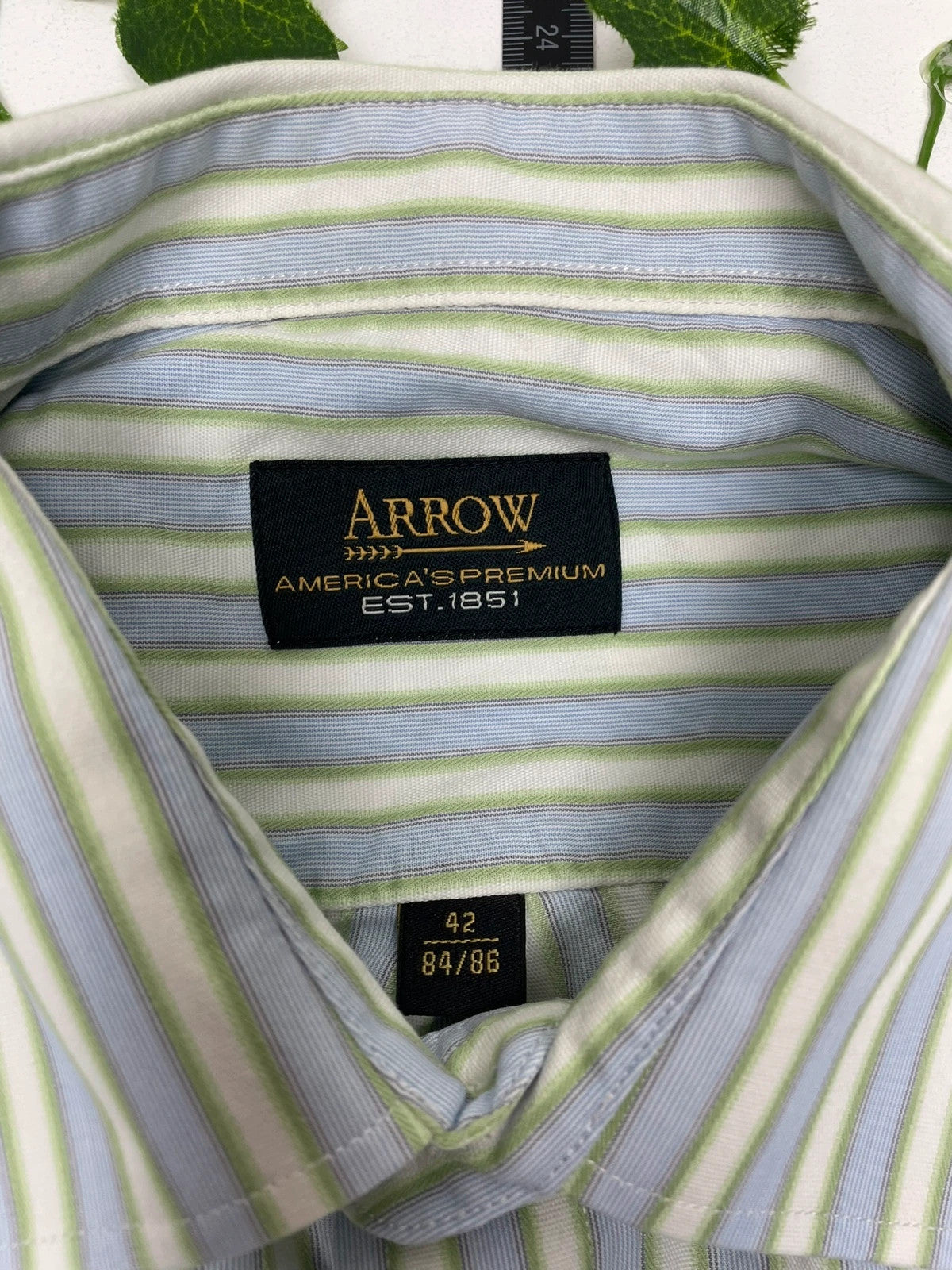 Arrow Vintage Langarm Hemd 42 L - MonkeysVintage