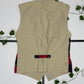 Caleton Blanco Vintage Anzugsweste M - MonkeysVintage
