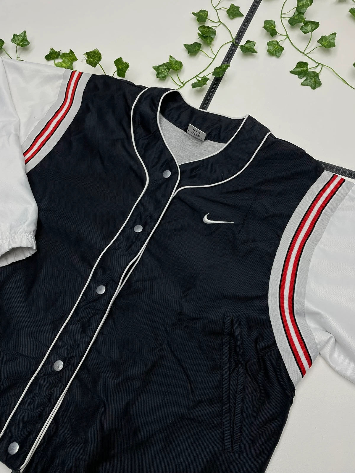 Nike Vintage Collegejacke Boxy Fit Jacke M - MonkeysVintage