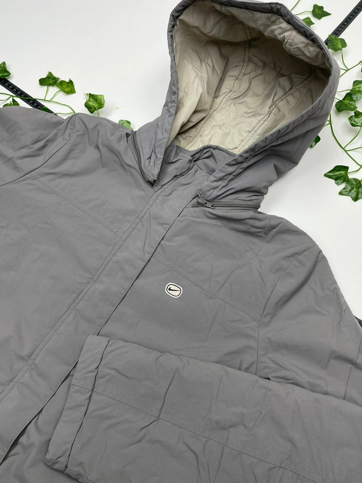 Nike Vintage gefütterter Parka Jacke M - MonkeysVintage