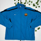 Nike x FC Barcelona Vintage Windbreaker Jacke XXL - MonkeysVintage