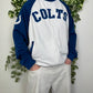 NFL Colts Vintage Zipper Sweatshirt XL - MonkeysVintage