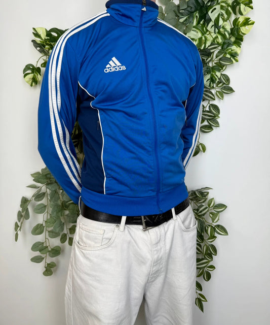 Adidas Vintage Zipper Jacke S - MonkeysVintage