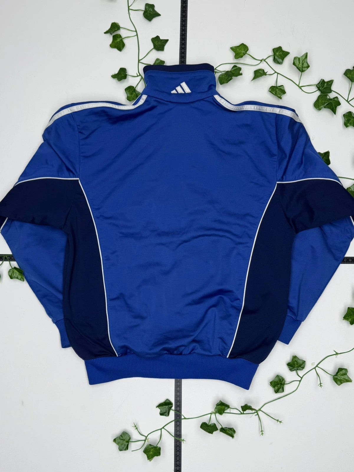 Adidas Vintage Zipper Jacke S - MonkeysVintage