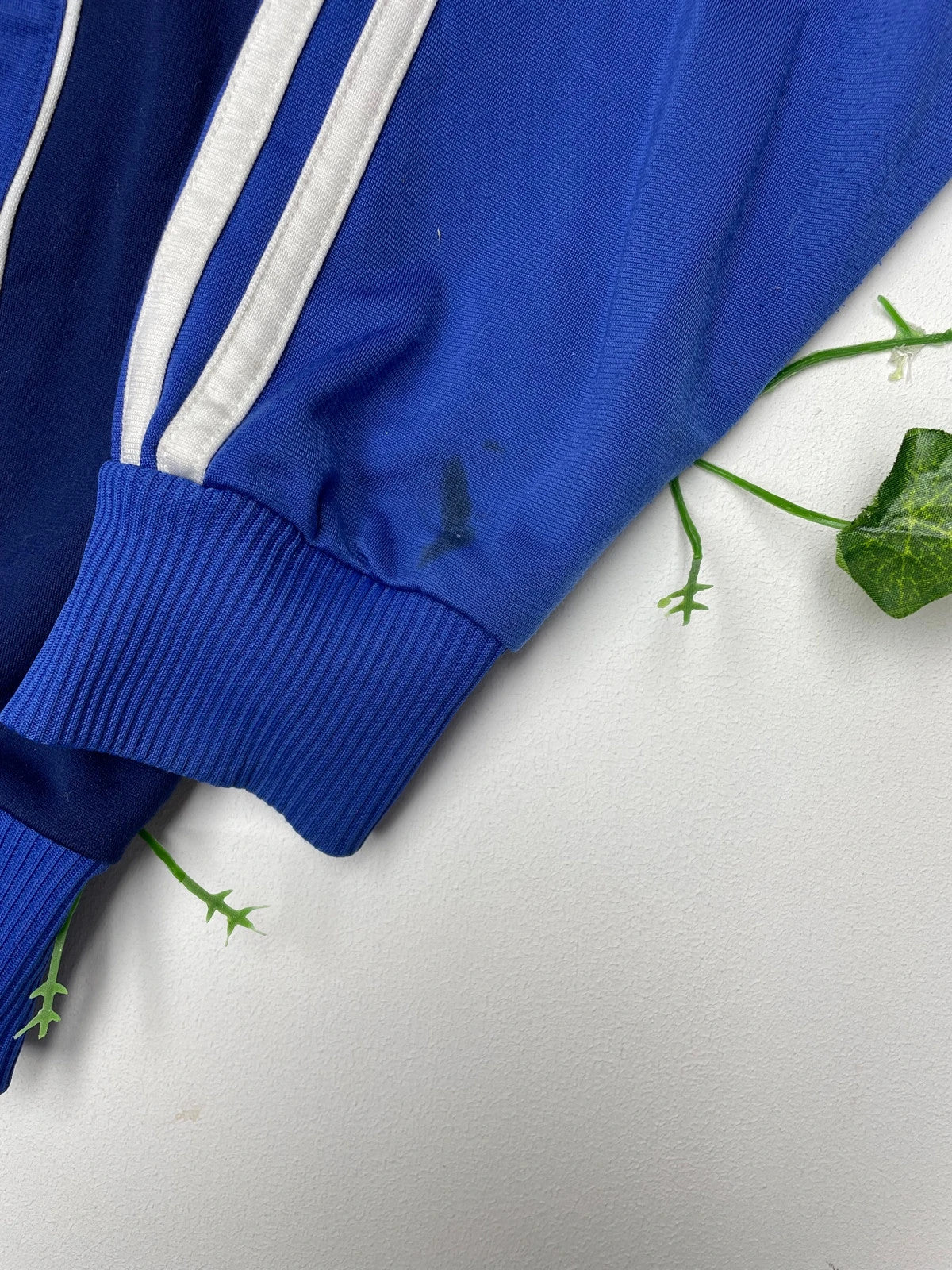 Adidas Vintage Zipper Jacke S - MonkeysVintage