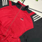 Adidas Vintage Zipper Sportjacke L - MonkeysVintage