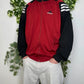 Adidas Vintage Zipper Sportjacke L - MonkeysVintage
