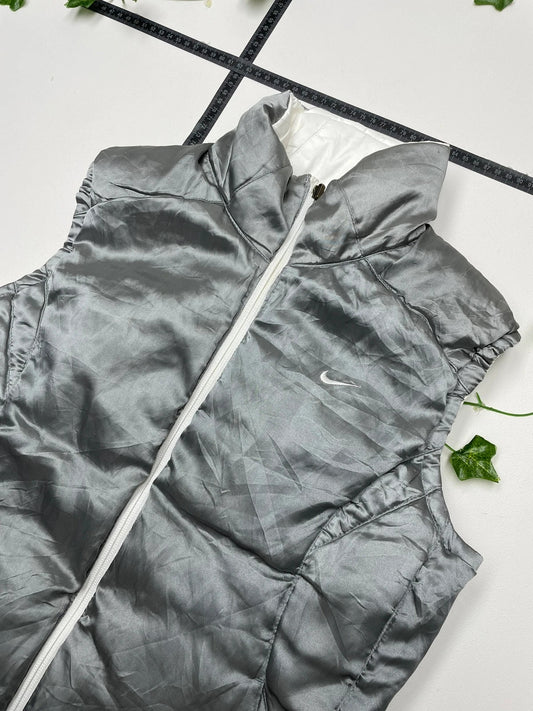 Nike Vintage Daunen Weste Wendejacke S - MonkeysVintage