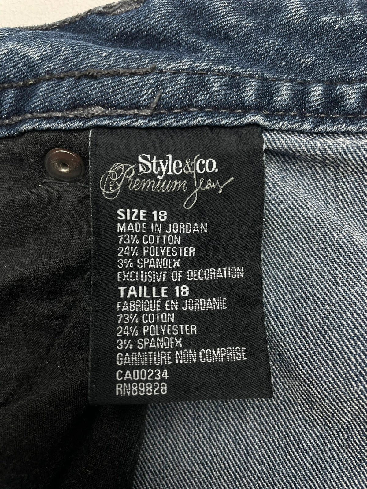 Style & Co. Vintage Baggy Hip-Hop Jeans XL - MonkeysVintage