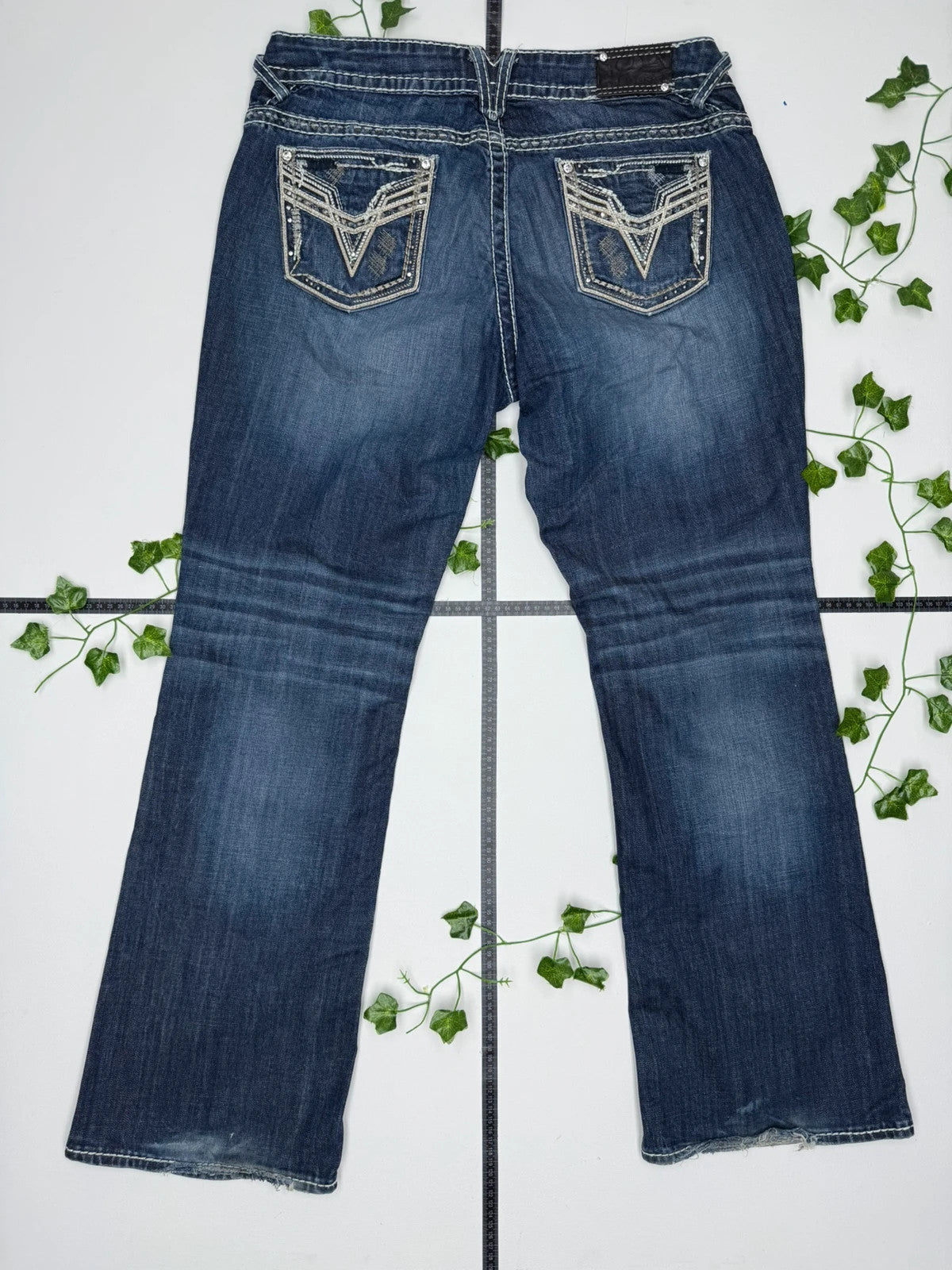 Vigoss Vintage Low Waist Y2K Jeans Hip-Hop XL - MonkeysVintage