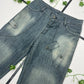 Sea Road Industrial Low Waist Flared Jeans M