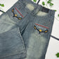 Sea Road Industrial Low Waist Flared Jeans M