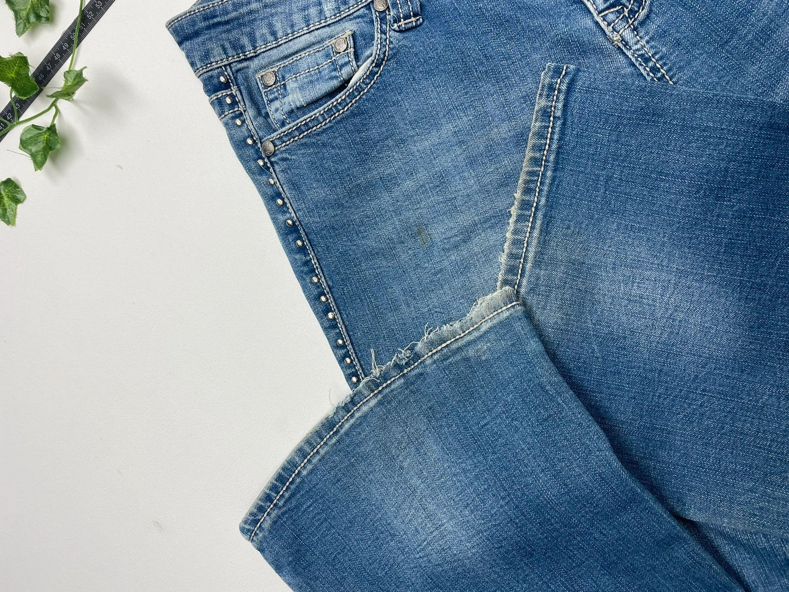 Trinity Ranch Vintage Low Waist Flared Jeans W33 L34 - MonkeysVintage