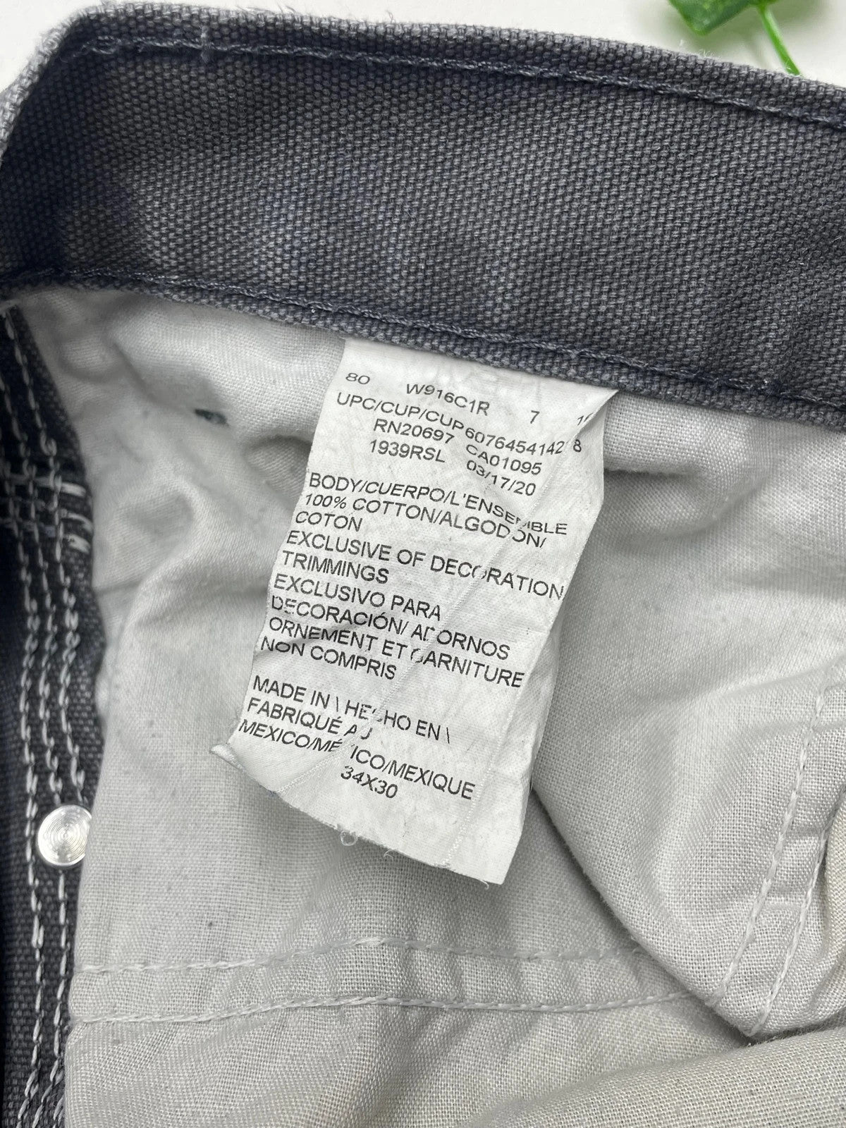 Dickies Vintage Workwear Pants Hose W34 L30 - MonkeysVintage