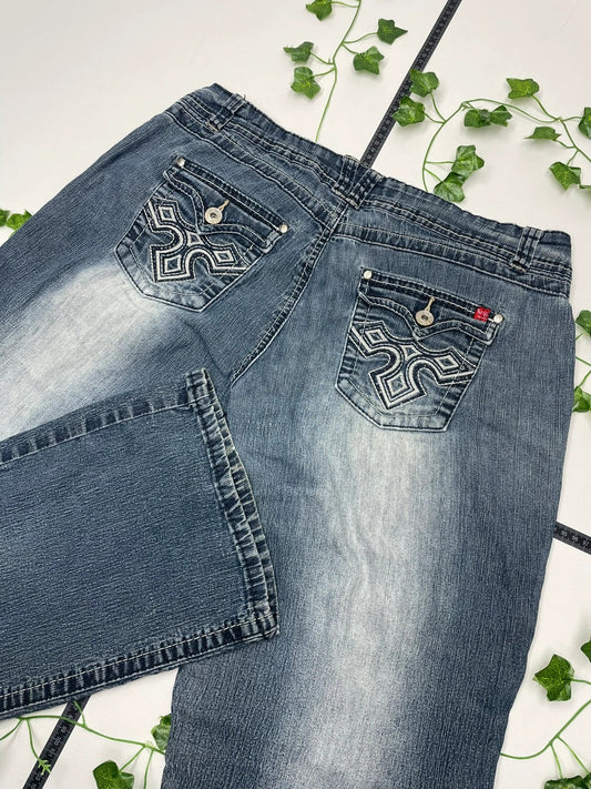 Angels Jeans Vintage Low Waist Flared XXL - MonkeysVintage